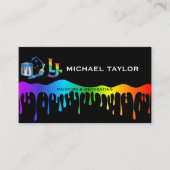 Modern Professional Painting Service Decoration 名刺 (正面)