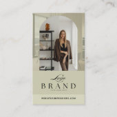 Modern Professional Photo Arch Photo Galley Logo 名刺 (正面)