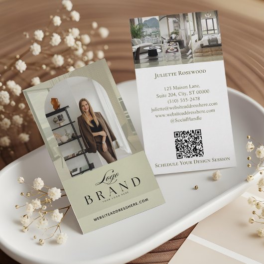 Modern Professional Photo Arch Photo Galley Logo 名刺