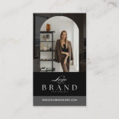 Modern Professional Photo Arch Photo Galley Logo 名刺 (正面)