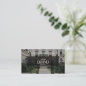 Modern Professional Photo Rental Property Logo 名刺 (スタンド正面)