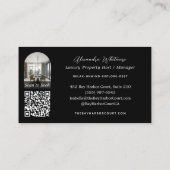 Modern Professional Photo Rental Property Logo 名刺 (裏面)