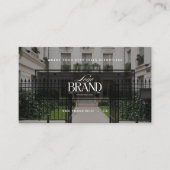 Modern Professional Photo Rental Property Logo 名刺 (正面)