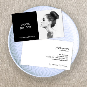 Modern Professional Photographer Photo Card 名刺