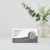 Modern Professional Realtor Business Cards 名刺 (スタンド正面)