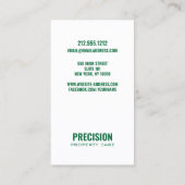 Modern Property Maintenance & Groundskeeping 名刺 (裏面)