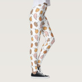 Modern Pumpkin Pattern - Leggings レギンス (右)