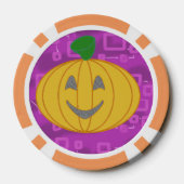 Modern Pumpkin Poker Chip ポーカーチップ (裏面)