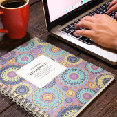 Modern Purple Geometric Planner | Personalized プランナー手帳