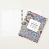 Modern Purple Geometric Planner | Personalized プランナー手帳 (ディスプレー)