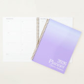 Modern Purple Ombre Planner プランナー手帳 (ディスプレー)