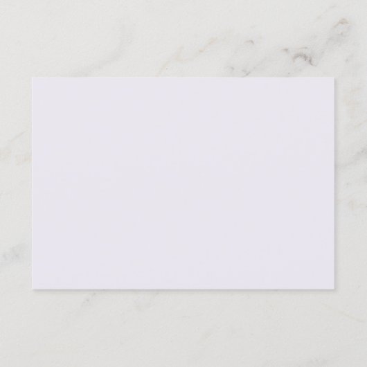 Modern Purple Stripes Elegant Wedding RSVP Card (裏面)