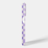 Modern Purple & White 3D Wave Phone Case - Elegant Case-Mate iPhoneケース (裏面 / 右)