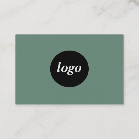 “Modern QR Code Business Card” 名刺 (裏面)