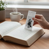 Modern QR Code Photo Bookmark Wedding セーブザデート