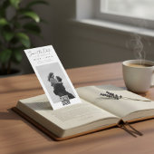 Modern QR Code Photo Bookmark Wedding セーブザデート