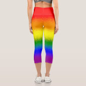 Modern Rainbow Mosaic Script Name  カプリレギンス (裏面)