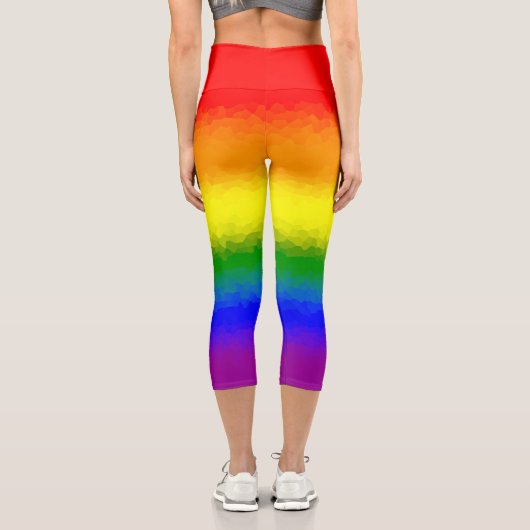 Modern Rainbow Mosaic Script Name  カプリレギンス (裏面)