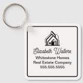 Modern Real Estate Company Customized Realtor キーホルダー (正面)