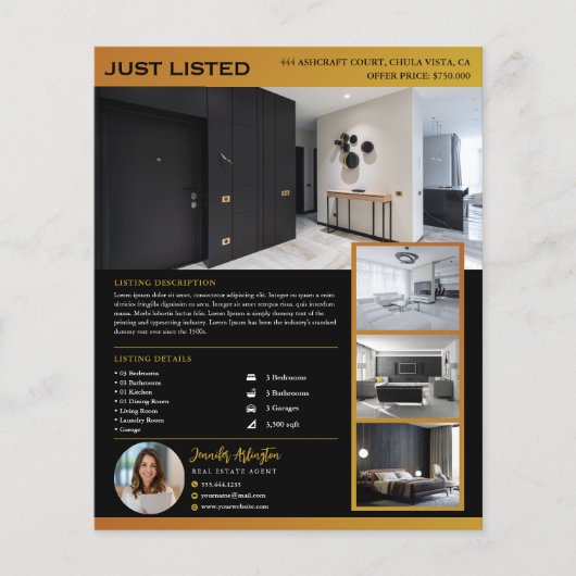 Modern Real Estate | Luxury Property  チラシ (正面)