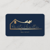 modern real estate professional realtor add photo 名刺 (正面)