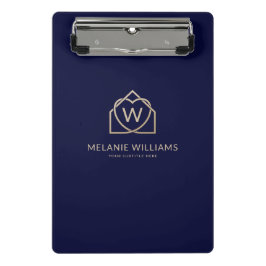 Modern Real Estate Promotional Realtor Logo ミニクリップボード