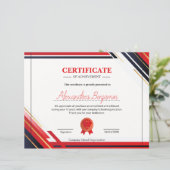 Modern Red Certificate of Achievement Professional (スタンド正面)