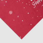 Modern Red Curved Graffiti Merry Christmas Photos  薄葉紙 (詳細)