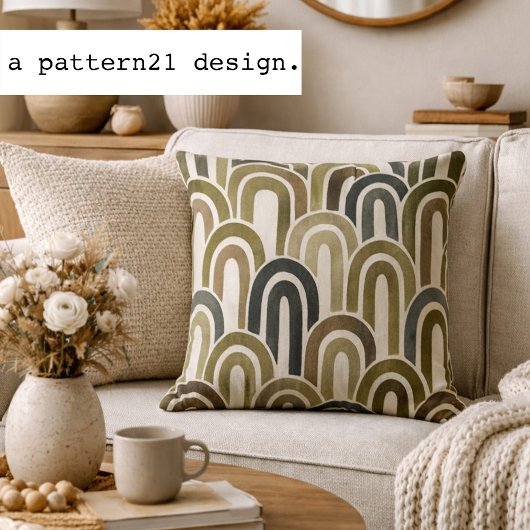 modern retro クッション