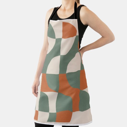 Modern Retro Geometric Apron エプロン (インサイチュ)