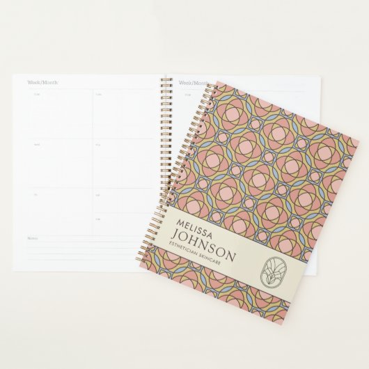 Modern Retro Geometric Professional Planner プランナー手帳 (ディスプレー)