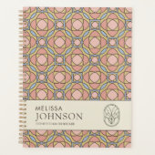 Modern Retro Geometric Professional Planner プランナー手帳 (正面)