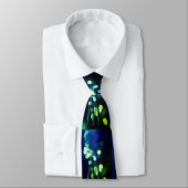 Modern Retro Hollywood Filmmaker in Blue  ネクタイ (タイ)