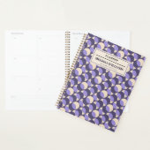 Modern Retro Lavender Geometric Planner プランナー手帳 (ディスプレー)