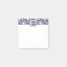 Modern Retro Lavender Geometric Post-it Notes ポストイット