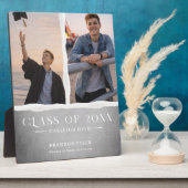 Modern Ripped Paper Graduation Photo Keepsake フォトプラーク (側面)
