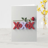 Modern Romance Xoxo Card カード (黄色い花)