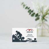Modern Roofing Contractor 不動産  名刺 (スタンド正面)