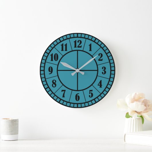 Modern Round Acrylic Wall Clock 10.75 Inches ラージ壁時計 (ホーム)