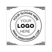 Modern Round Return Address | Custom Business  セルフインキングスタンプ (デザイン)