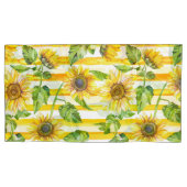 Modern Rust Leaf Pillowcases –  Autumn colourful 枕カバー (正面左)