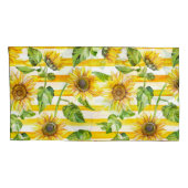 Modern Rust Leaf Pillowcases –  Autumn colourful 枕カバー (裏面-右)