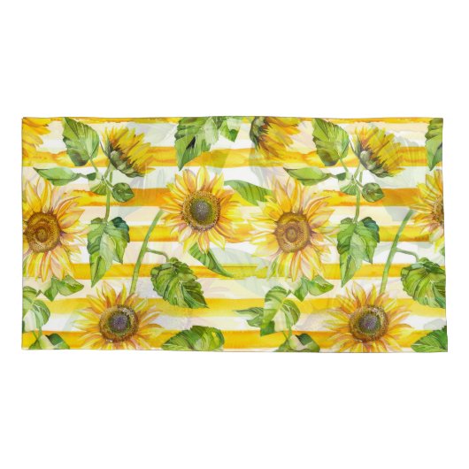 Modern Rust Leaf Pillowcases –  Autumn colourful 枕カバー (裏面-左)