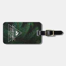 Modern Rustic Masculine Mountain Outdoor Goods ラゲッジタグ
