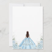 Modern Rustic Quinceanera Invitation 招待状 (裏面)