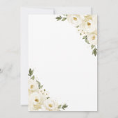 Modern Rustic Quinceanera Invitation 招待状 (裏面)