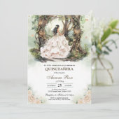 Modern Rustic Quinceanera Invitation 招待状 (スタンド正面)