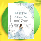 Modern Rustic Quinceanera Invitation 招待状