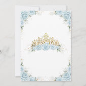 Modern Rustic Quinceanera Invitation 招待状 (裏面)