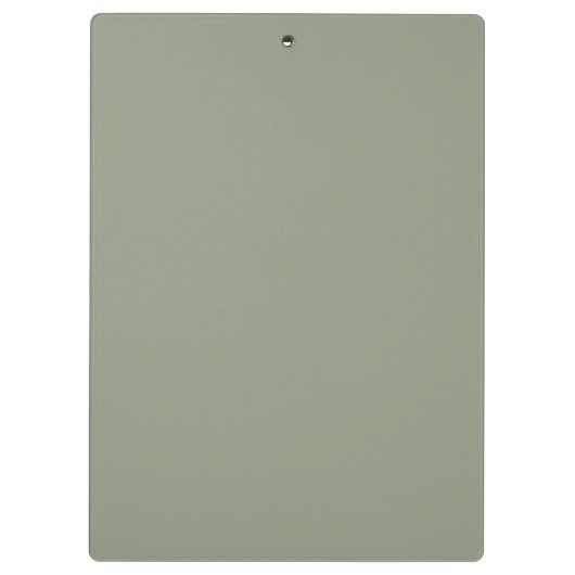 Modern Sage Green Business Office Name Custom   クリップボード (裏面)